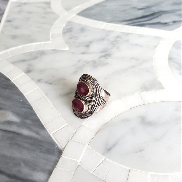Rosamund • Niassa Ruby Statement Ring - Picture 6 of 7